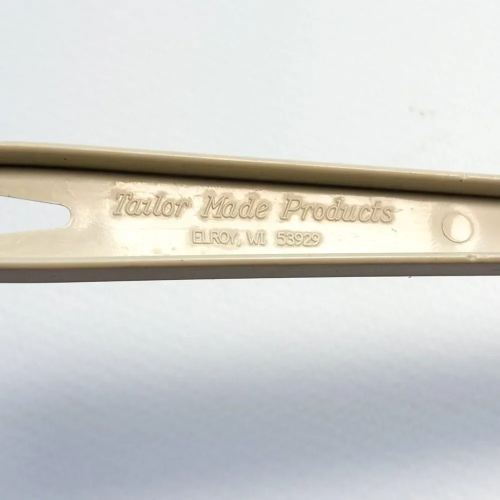 Vintage Tailor Made Products Spatula Beige Slotted Turner Kitchen Utensil Good